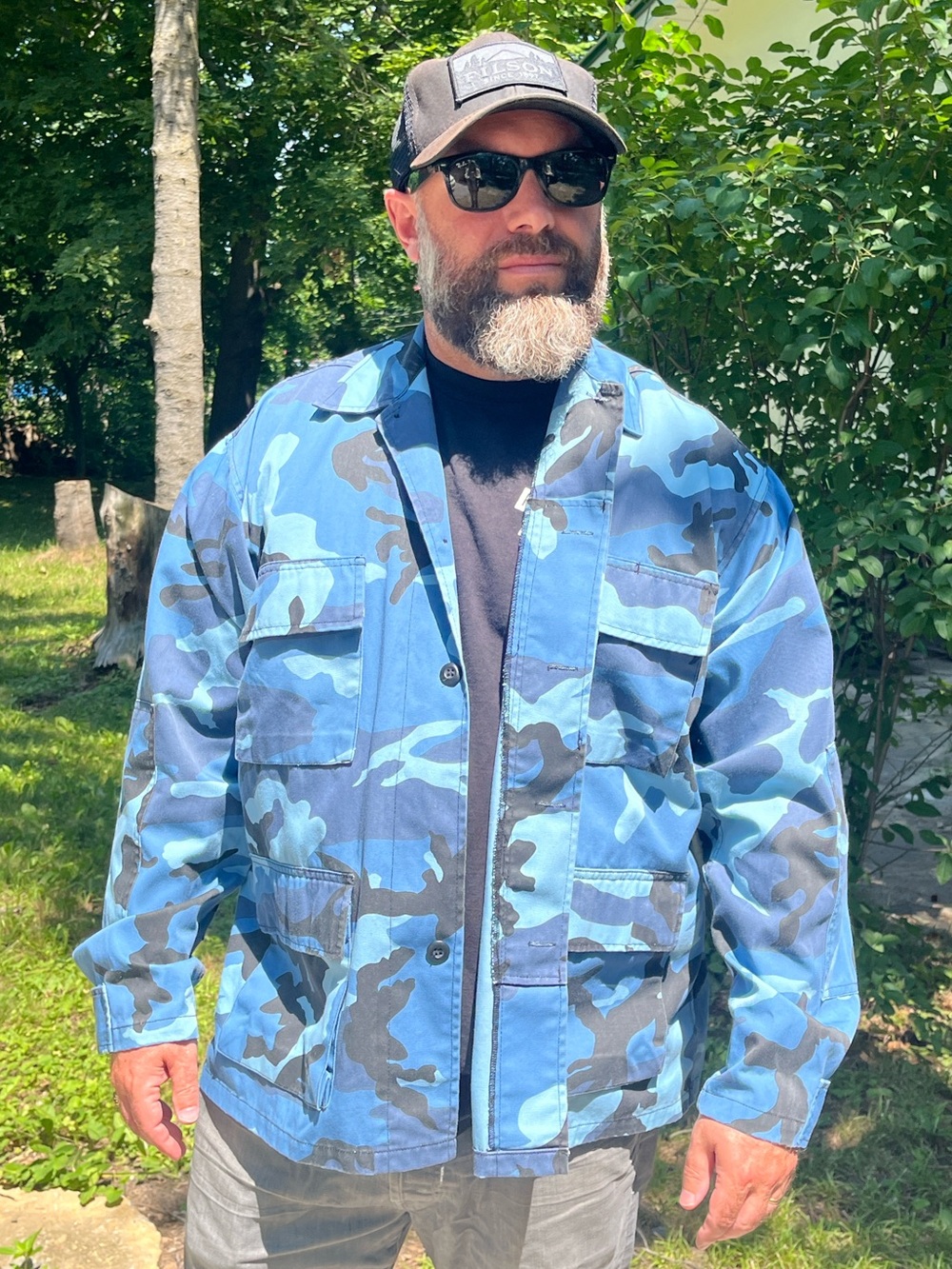 Rothco Ultra Force Blue Camo BDU Army Jacket